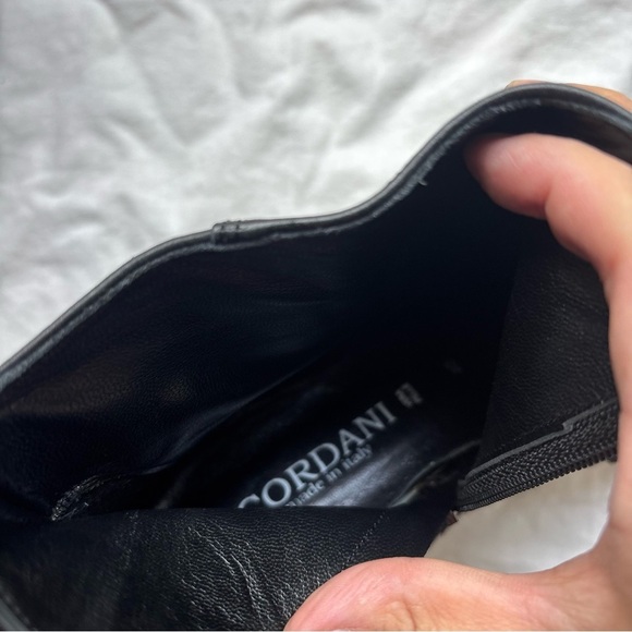 Cordani AIDA BOOTIE IN BLACK LEATHER Sz 40/ US10 - Picture 10 of 10